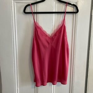 VICTORIAS SECRET SILK CAMI, L